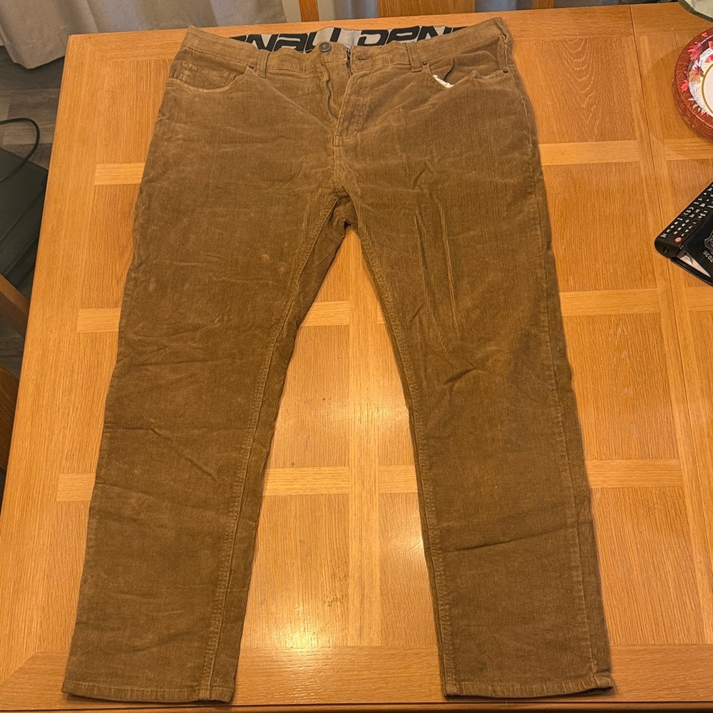 Stylish Tan Corduroy Pants for Men